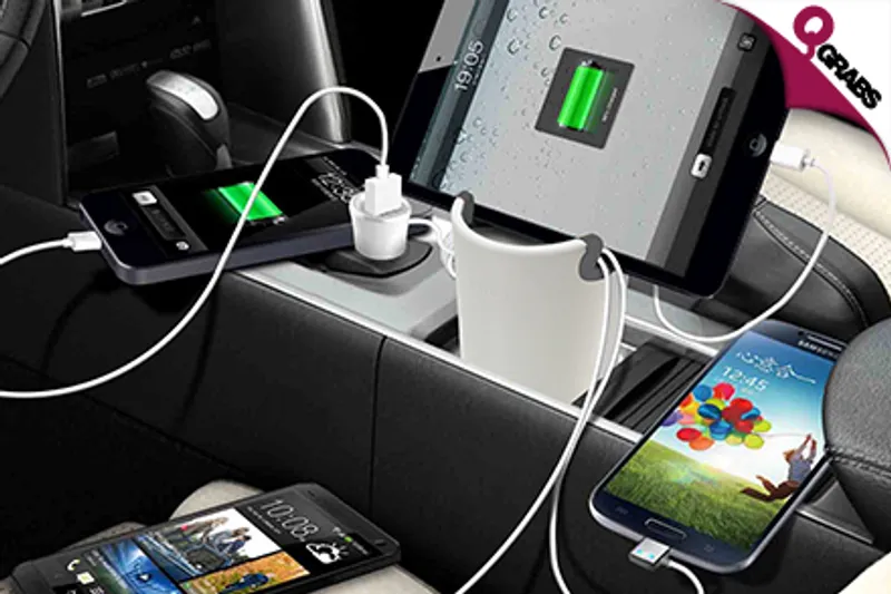 For QR69, Keep Your Phone Stable with a MiLi World Cup Car Charging Holder! (QR143 Value)